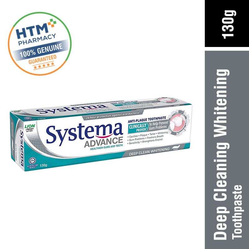 Systema Toothpaste 130g (Deep Clean Whitening) | Health & Wellness ...